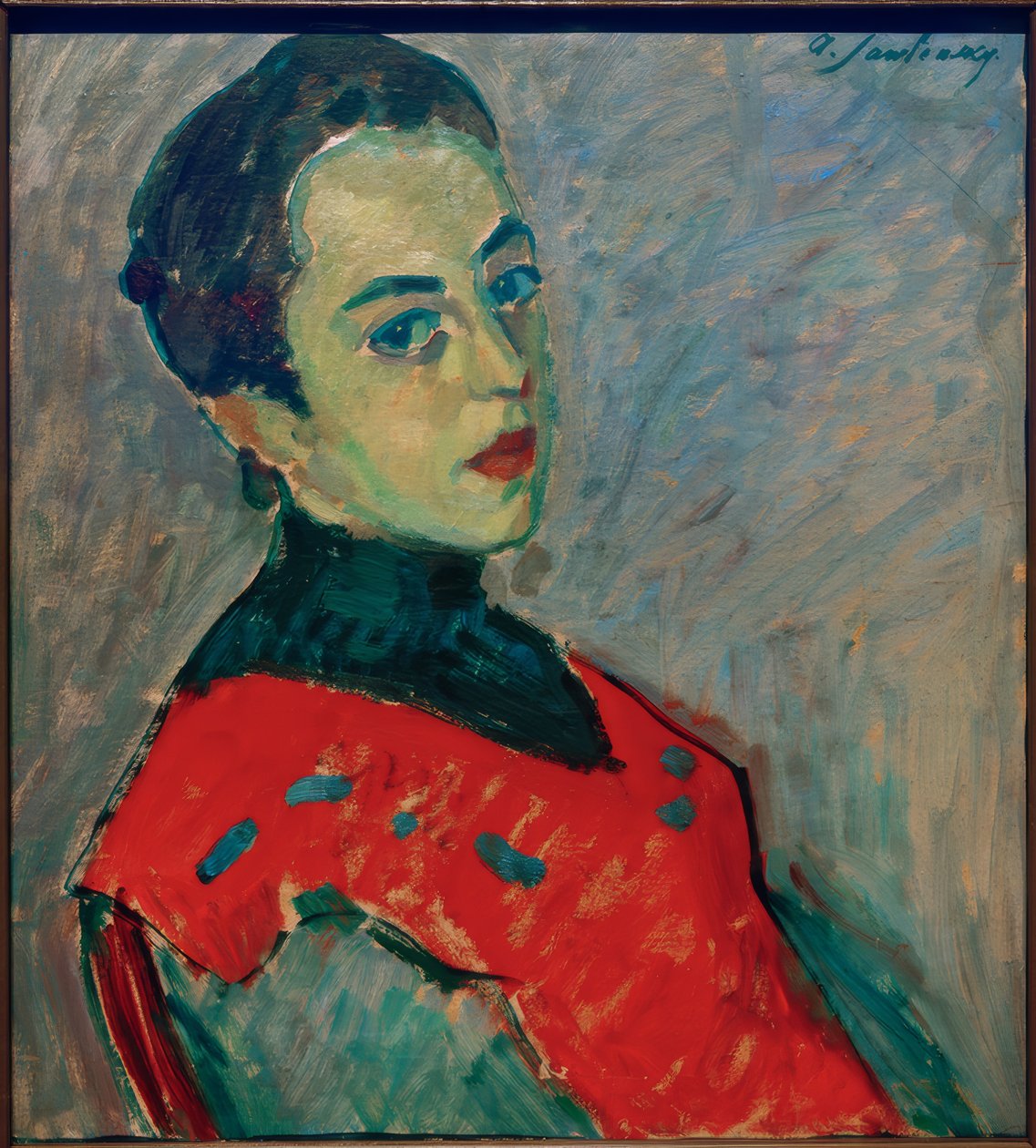 Retrato de Resi de Alexej von Jawlensky