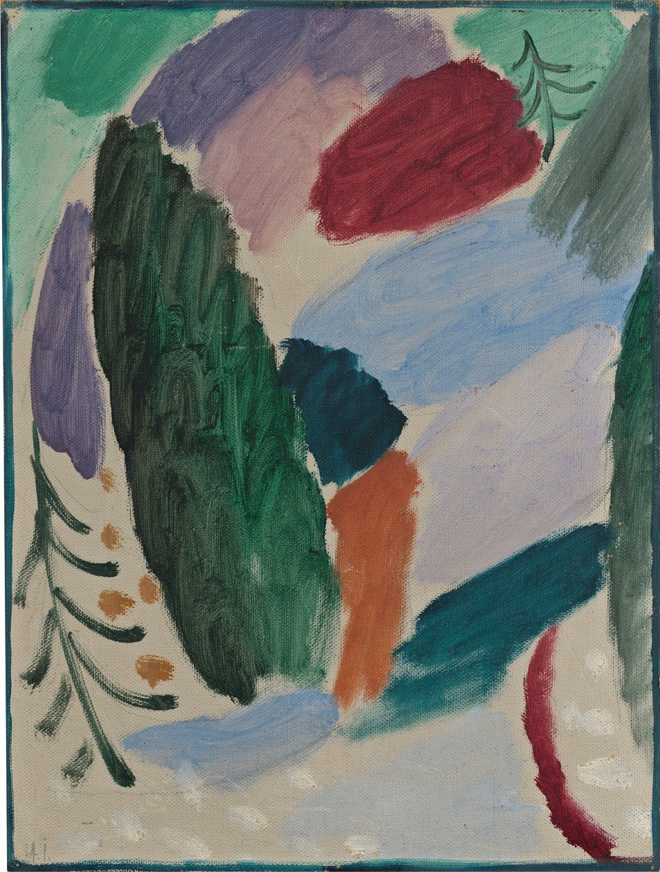 Día helado de Alexej von Jawlensky