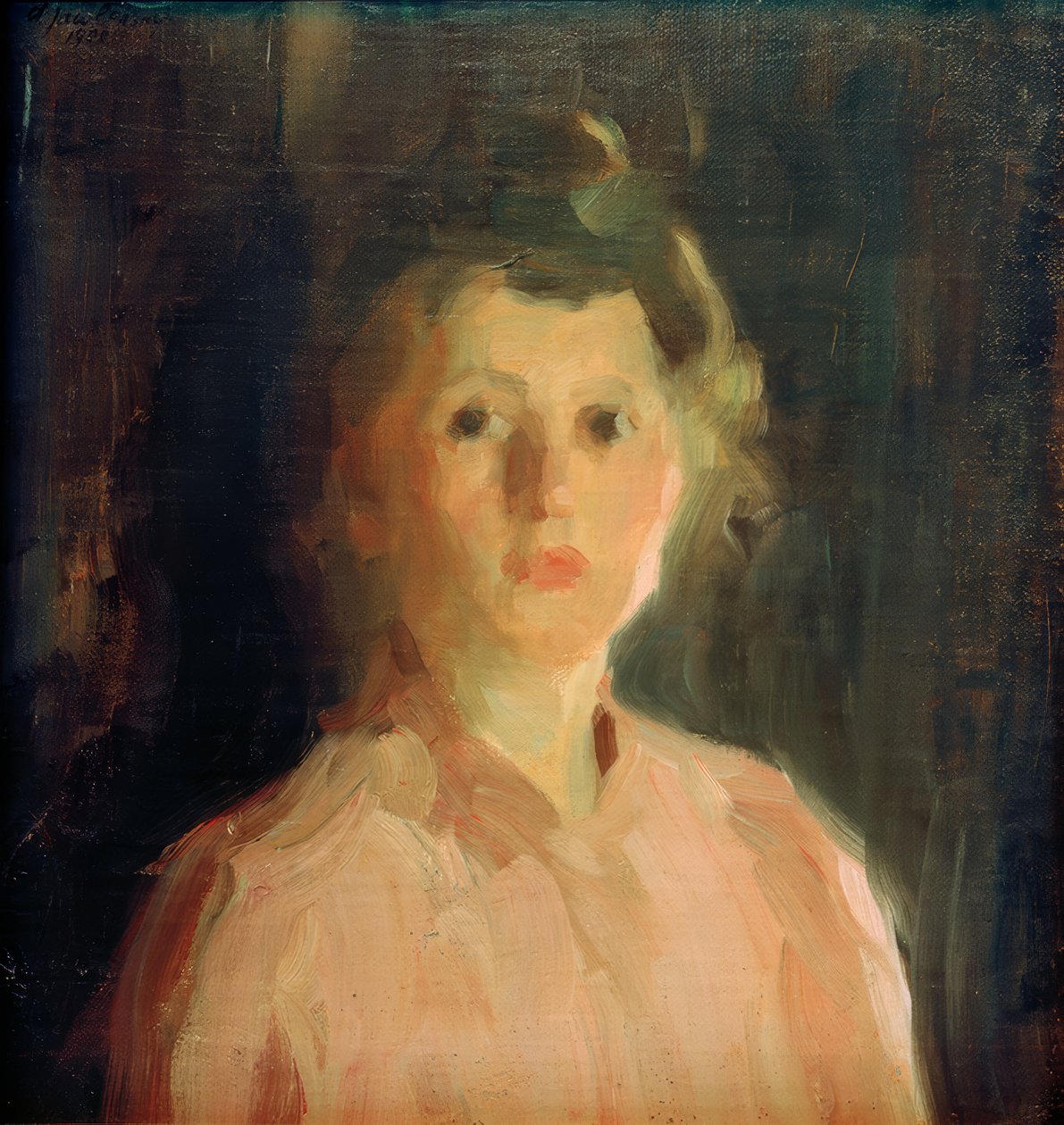 Helene a los quince años de Alexej von Jawlensky