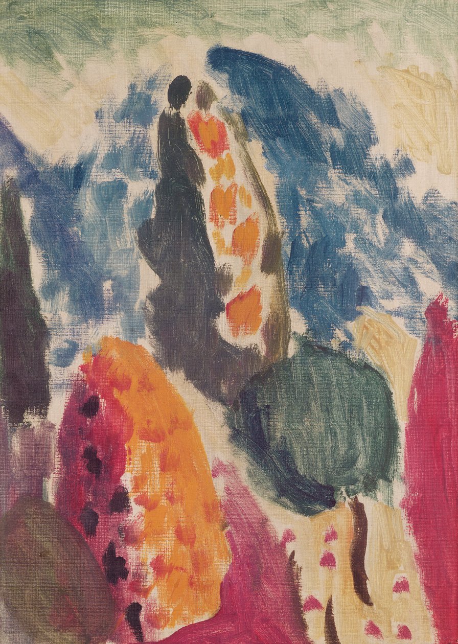 Variación IV, 1916 de Alexej von Jawlensky