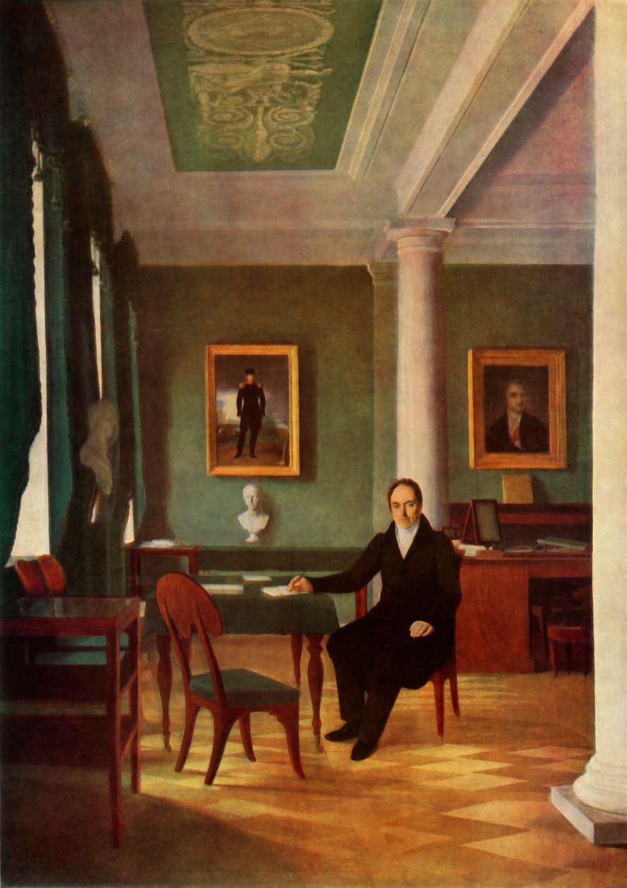 Estudio del Príncipe Kochubey de Alexey Venetsianov