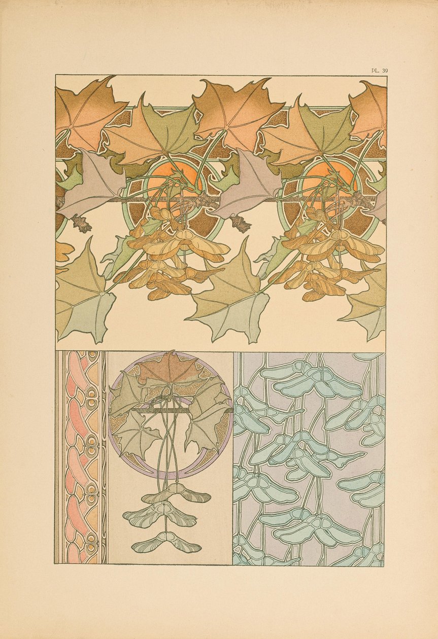 Documentos Decorativos, 1902 de Alfons Marie Mucha