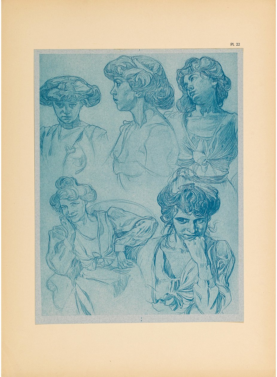 Documentos decorativos, 1902 de Alfons Marie Mucha