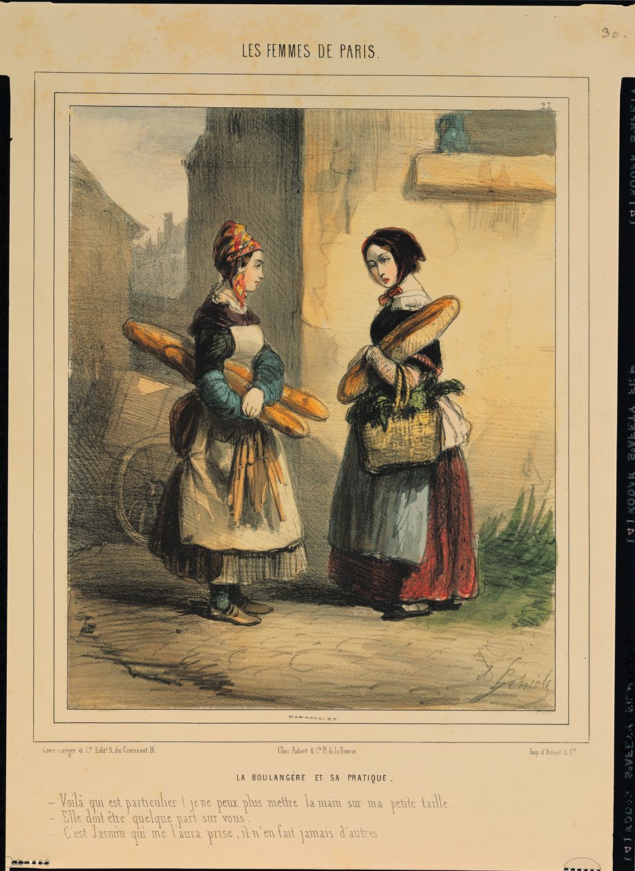 El arte del panadero, placa número 27 de la serie 