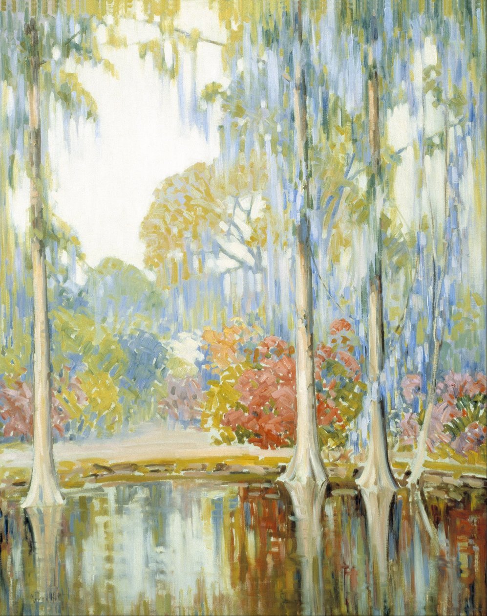 Jardines de Magnolia de Alfred Hutty