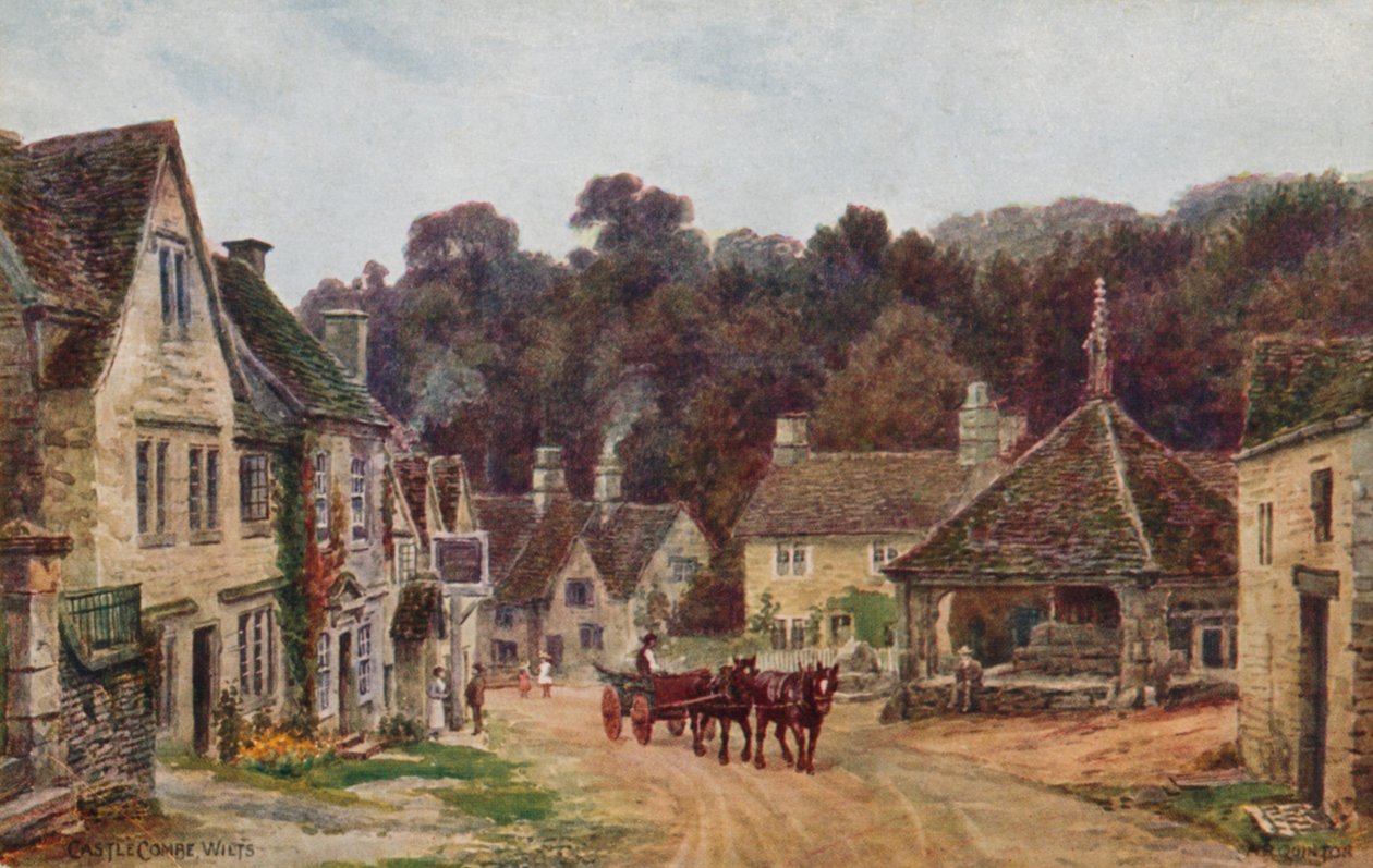 Castle Combe, Wiltshire de Alfred Robert Quinton