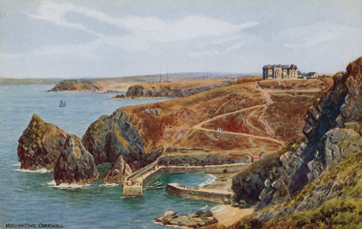 Mullion Cove, Cornualles de Alfred Robert Quinton