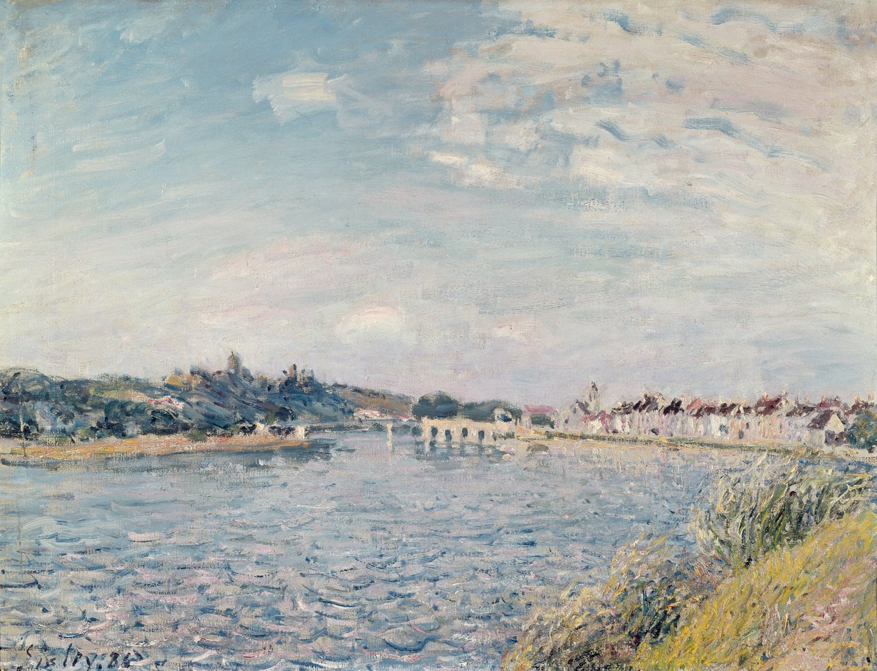 Paisaje de Alfred Sisley