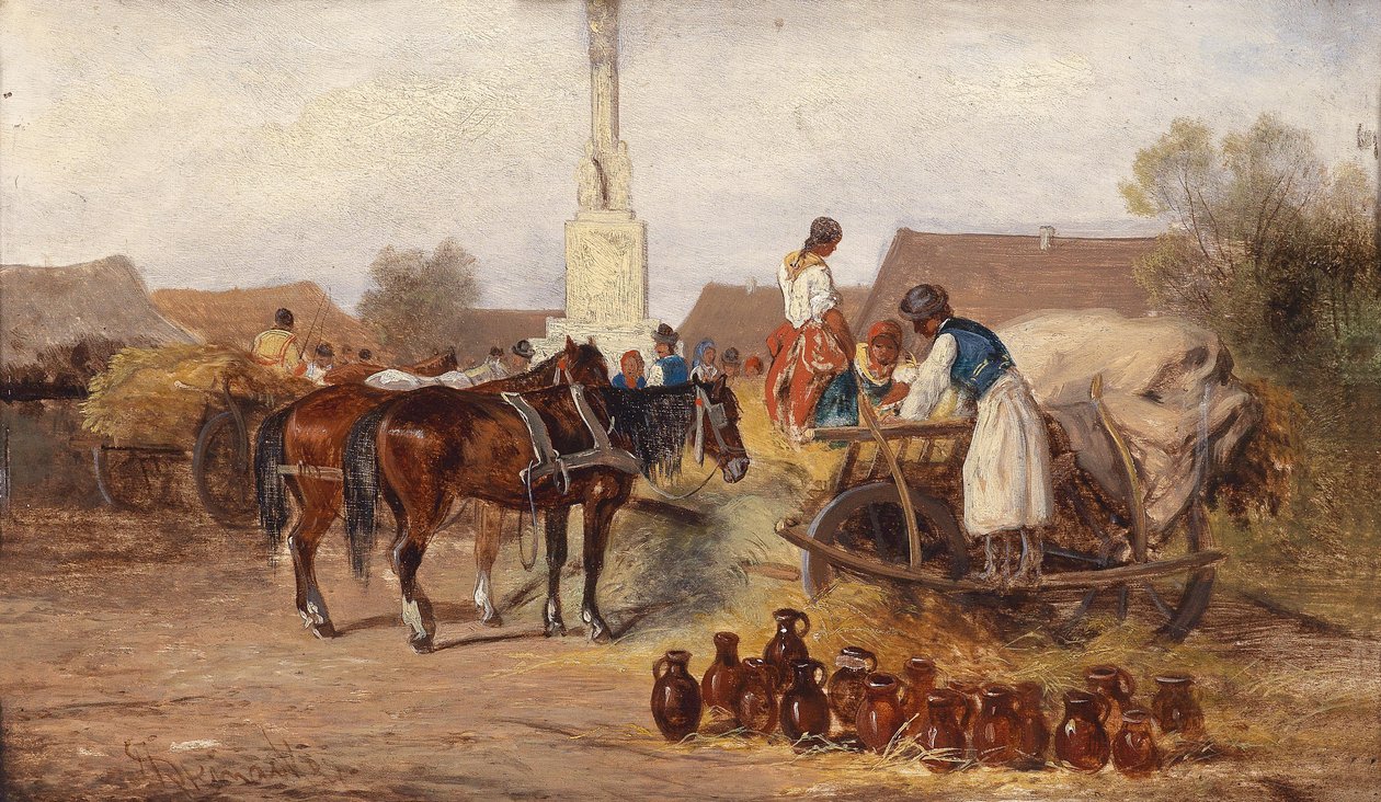 En el mercado de alfareros de Alfred Steinacker