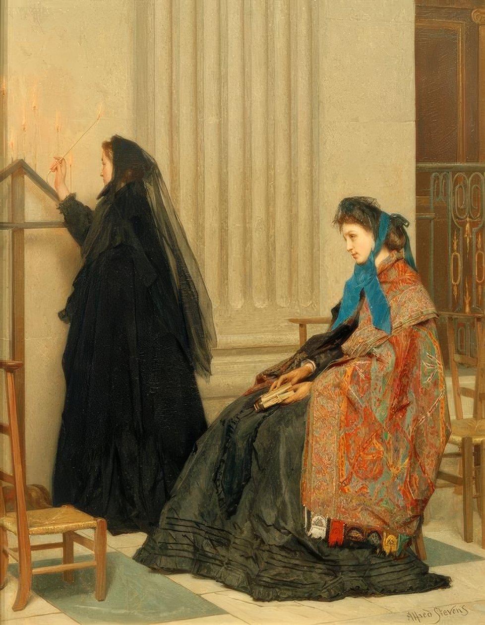 A.Stevens, In Memoriam de Alfred Emile Stevens