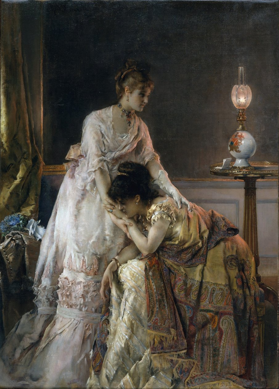 Después del baile de Alfred Emile Stevens