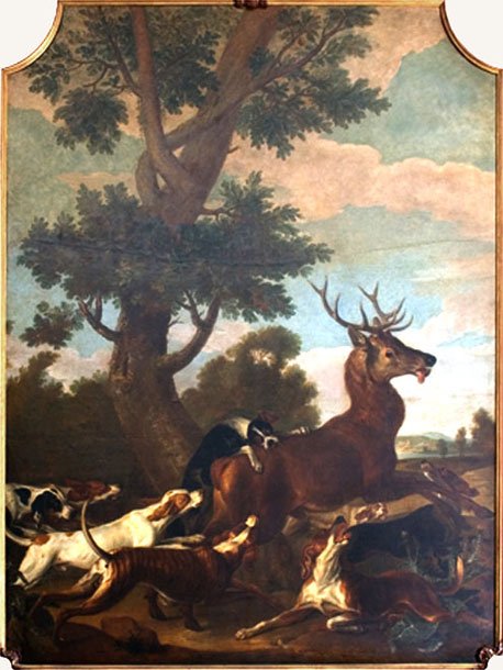 Caza de ciervos de Alfred Dedreux