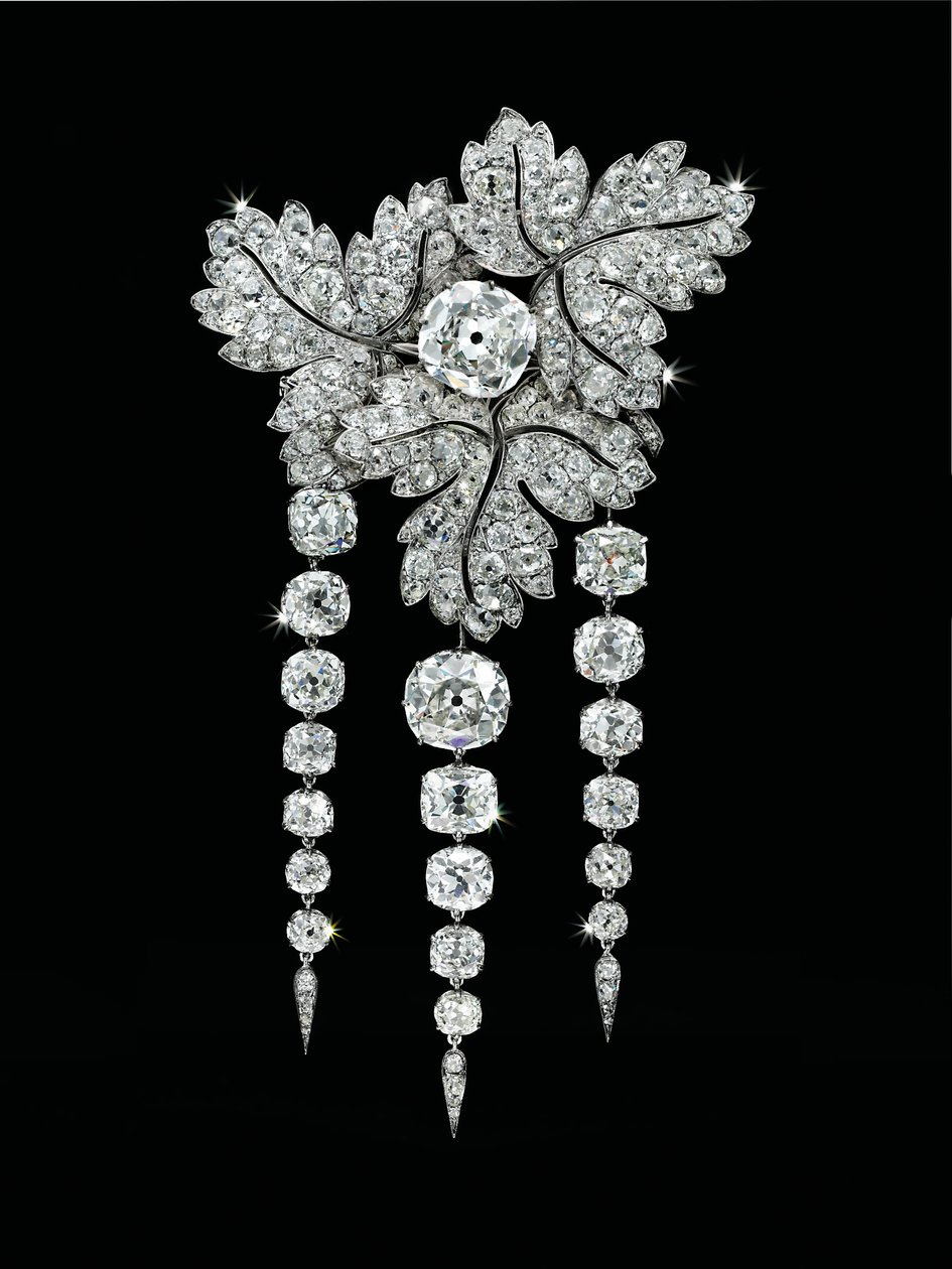 Broche "Feuilles de Groseillier", c.1855 de Alfred Bapst