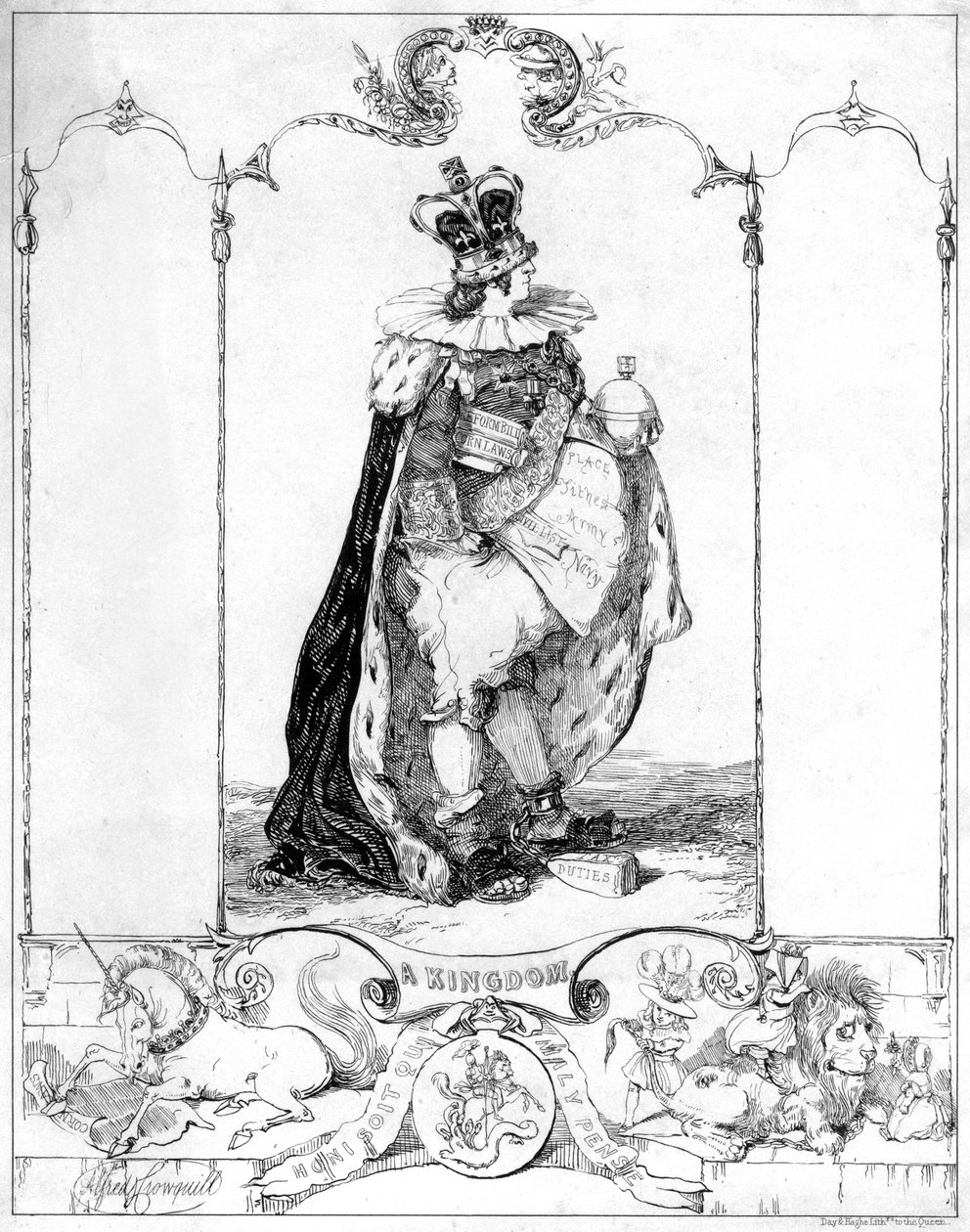 Un Reino, siglo XIX de Alfred Crowquill