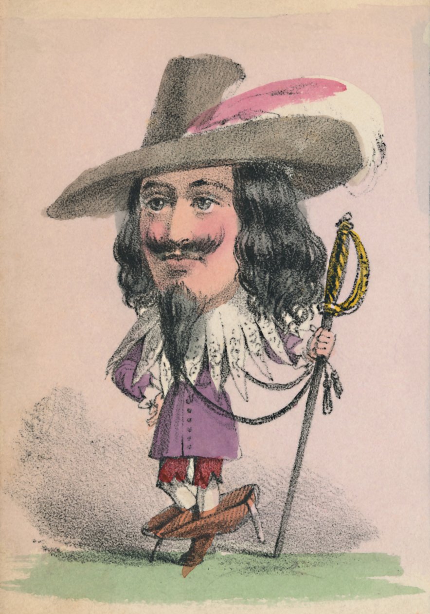 Carlos I, 1856 de Alfred Crowquill