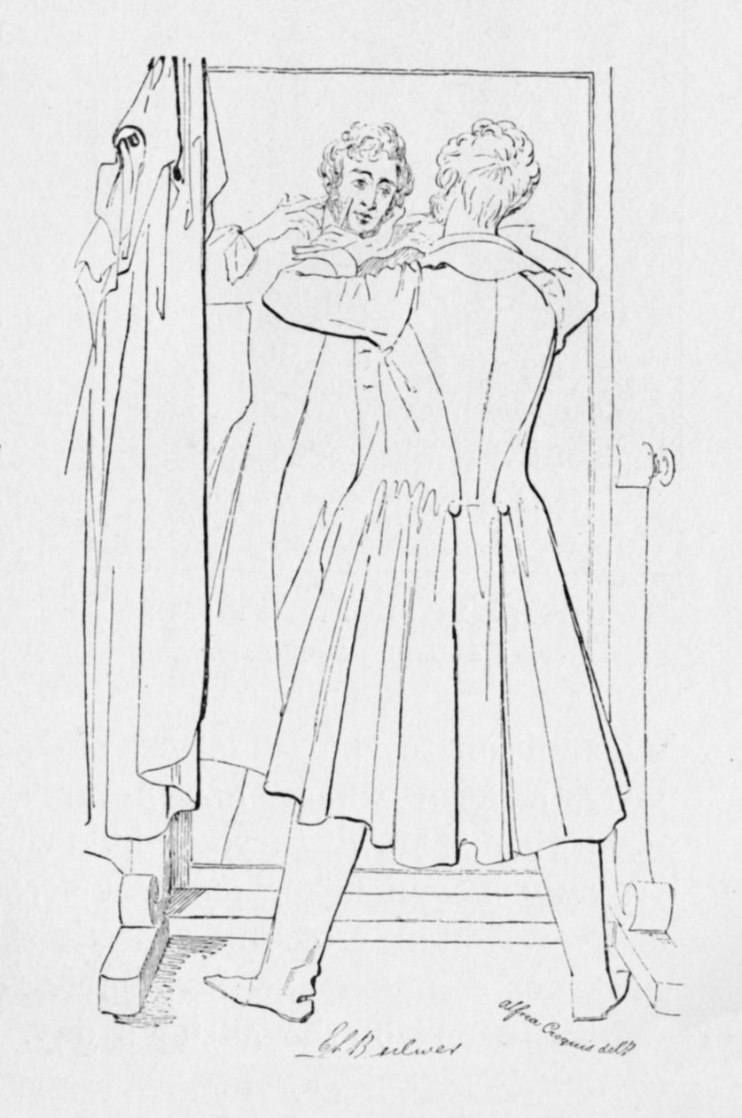 Edward Bulwer, Lord Lytton, c1835 de Alfred Crowquill