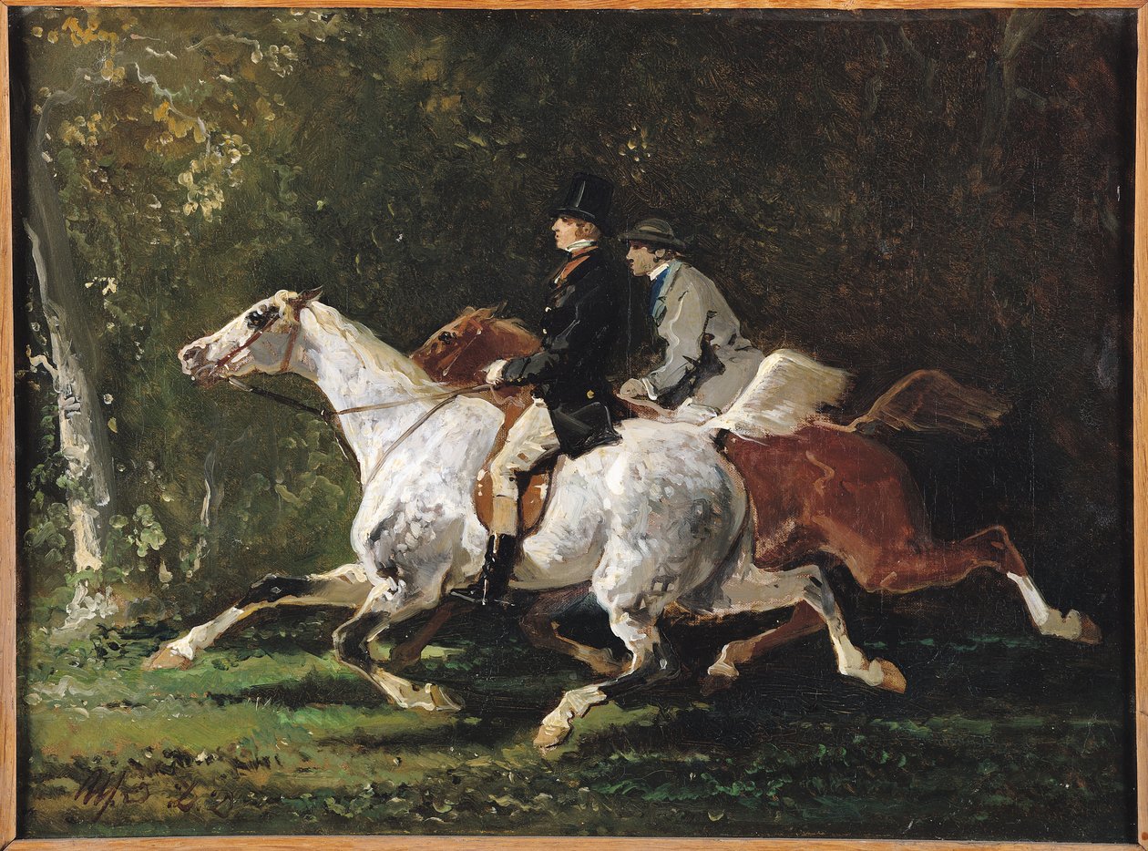 Los jinetes de Alfred Dedreux
