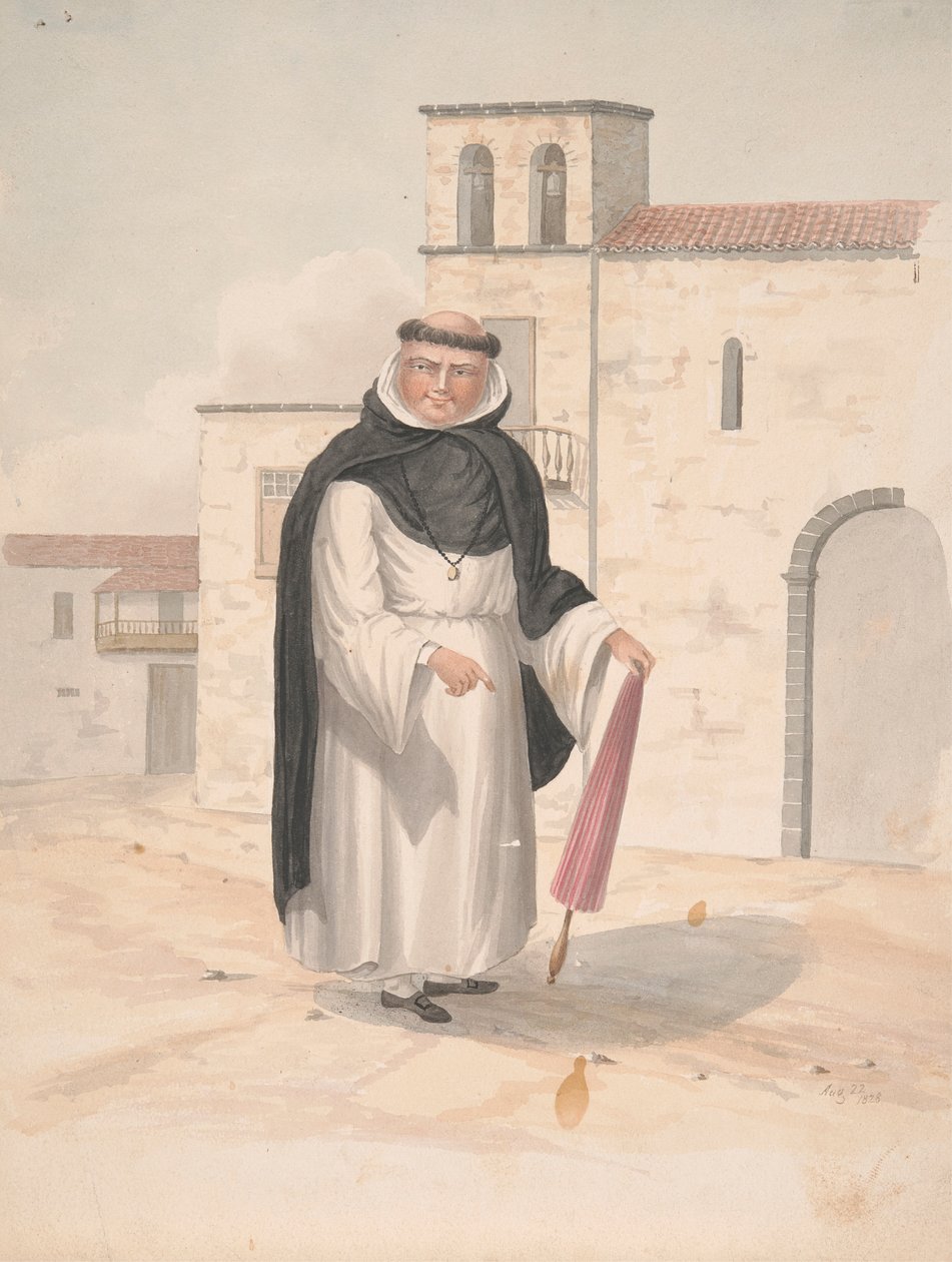 Fraile dominico de Alfred Diston