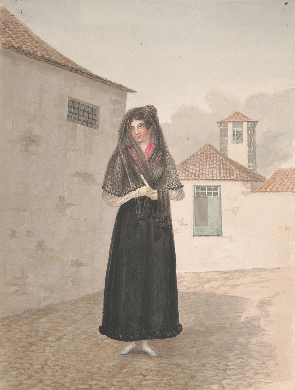 Vestido de iglesia para señoras de Alfred Diston
