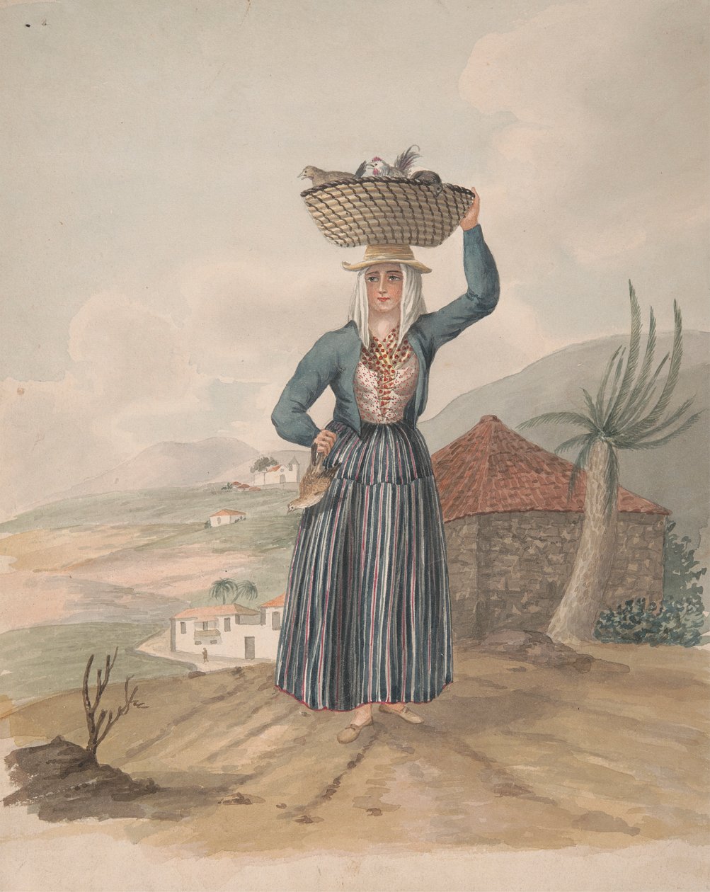 Mujer de Victoria, Tenerife de Alfred Diston