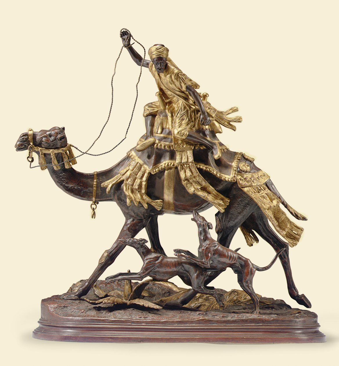 Caza en el Sahara de Alfred Dubucand