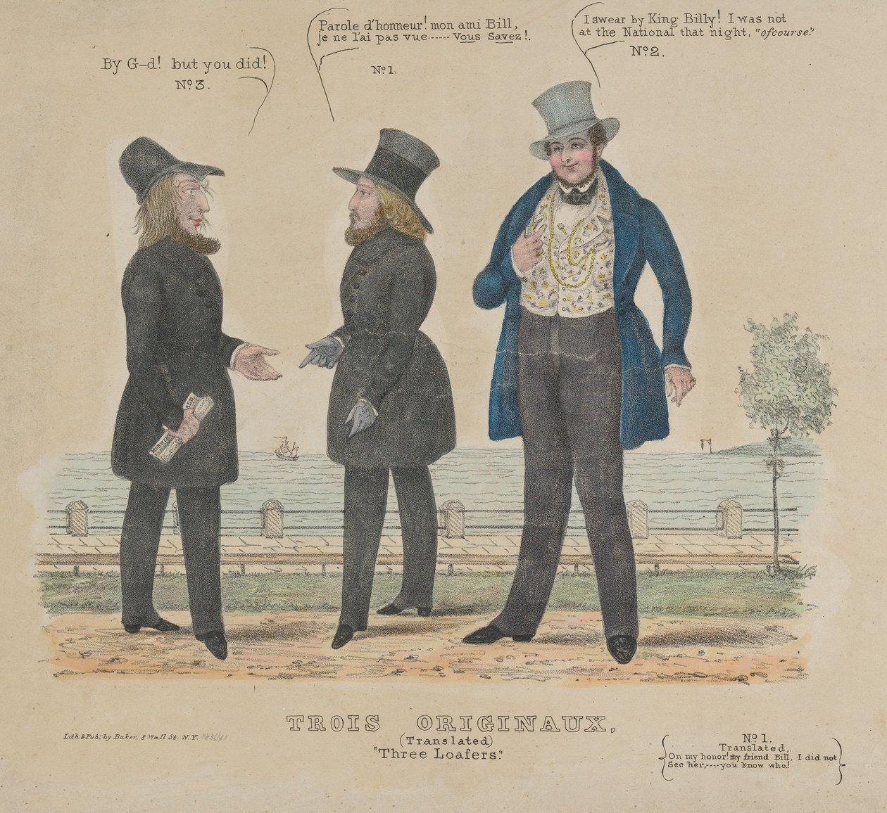 Tres vagabundos de Alfred E. Baker