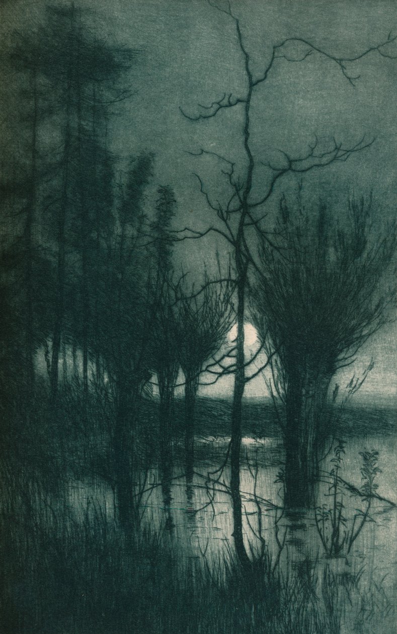 La Luna Silenciosa, c1901 de Alfred East