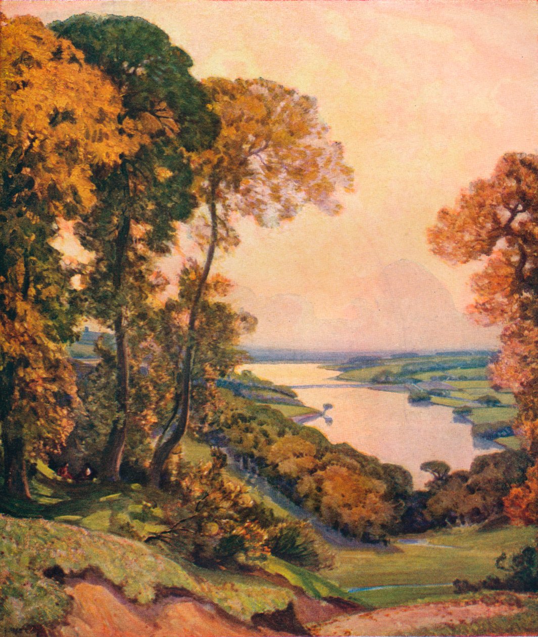Rivington Water, 1910 de Alfred East