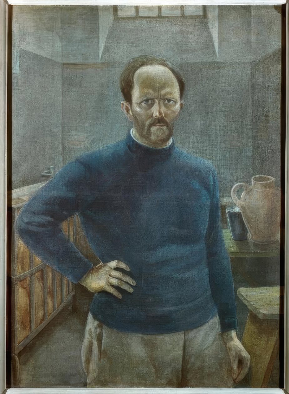 Autorretrato en prisión de Alfred Frank