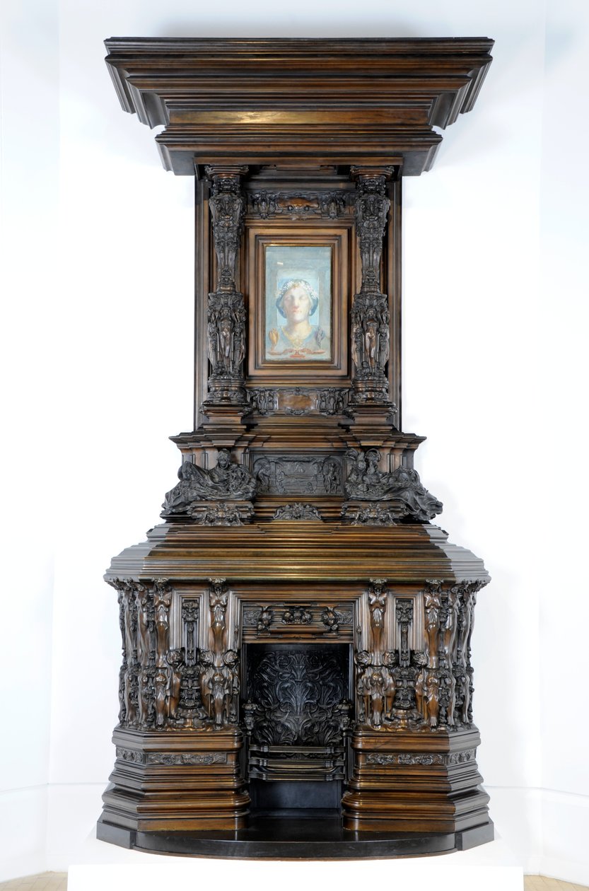 Chimenea de Sam Wilson, c.1908-14 de Alfred Gilbert