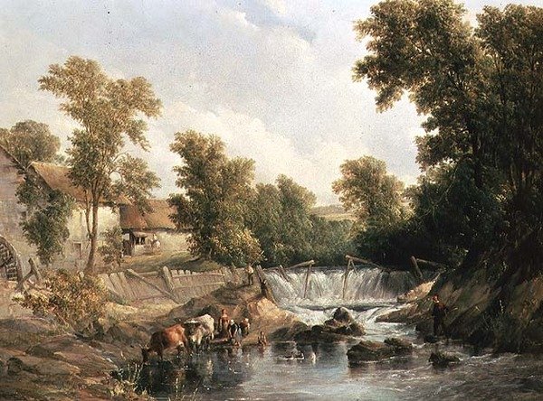 Paisaje de Alfred Gomersal Vickers