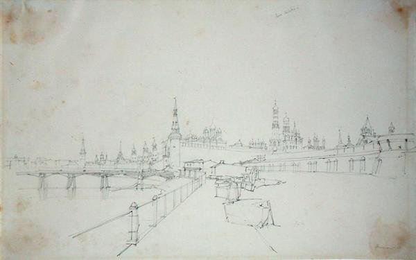 Moscú, 1827 de Alfred Gomersal Vickers