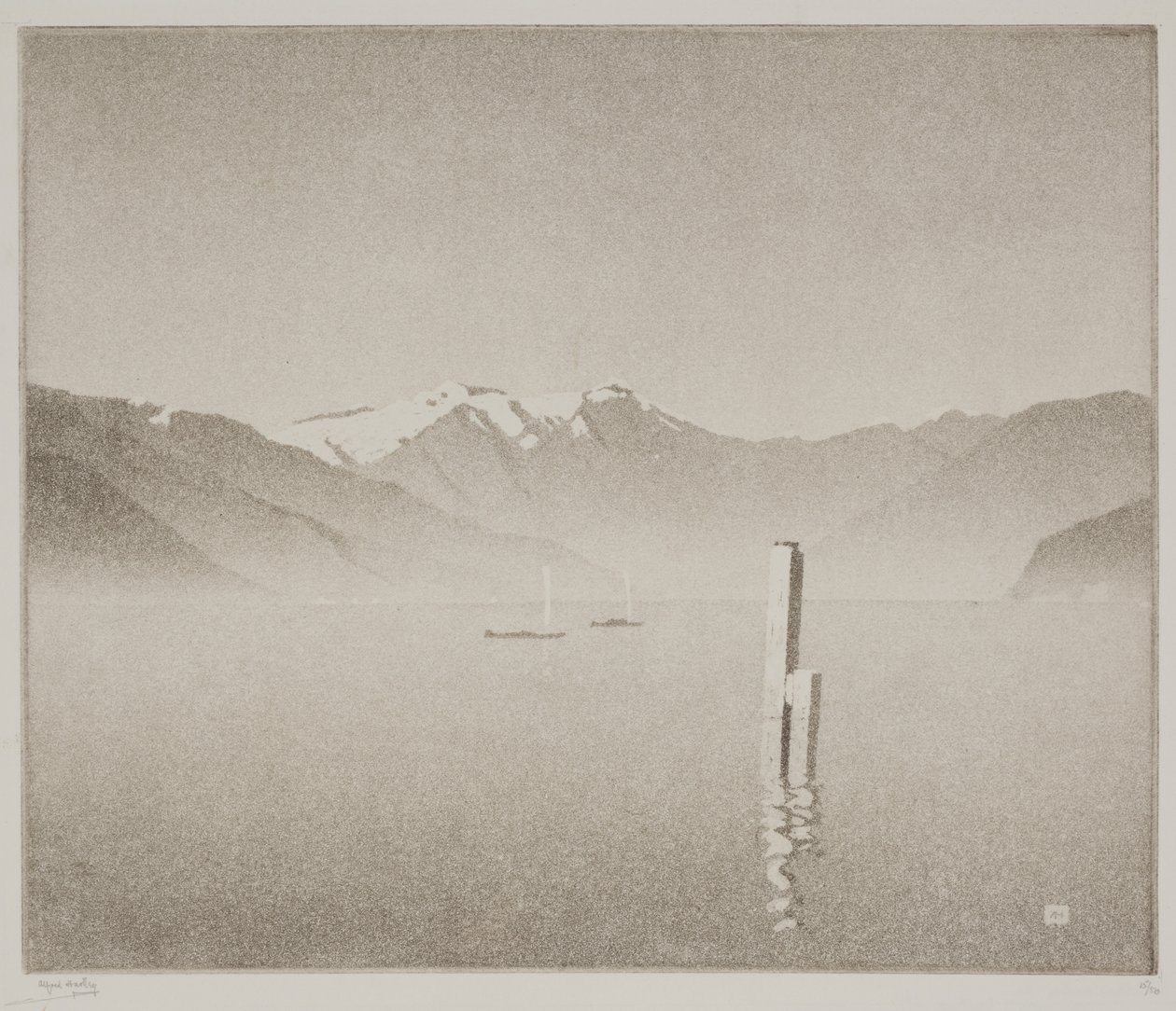 Lago Como de Alfred Hartley