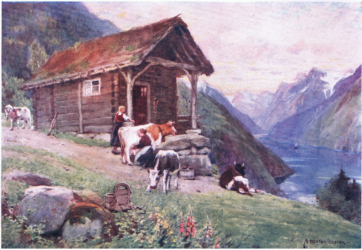 Un Saeter de Alfred Heaton Cooper
