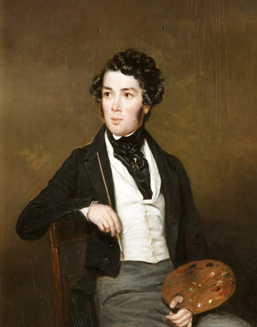Retrato de un hombre desconocido de Alfred Newland Smith