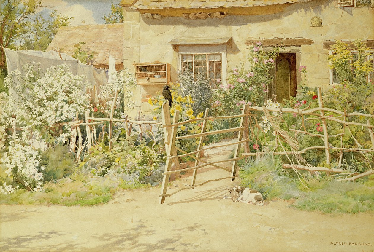 Tarde calurosa de Alfred Parsons