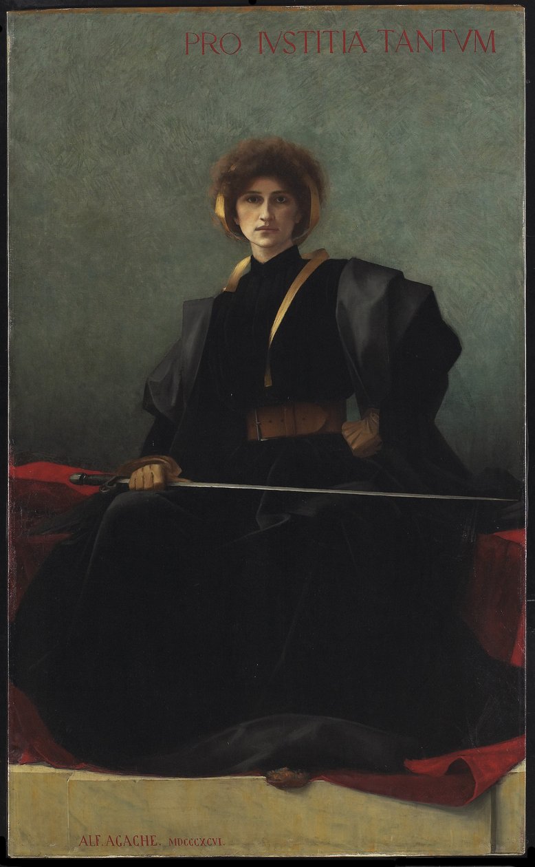 La espada, 1896 de Alfred Pierre Agache