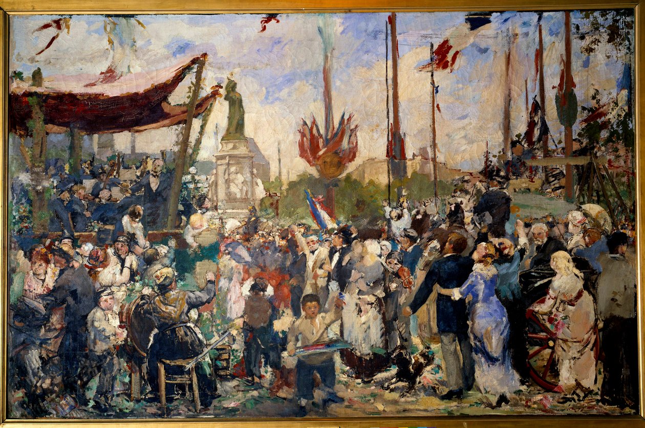 Tercera República: 14 de julio de Alfred Roll