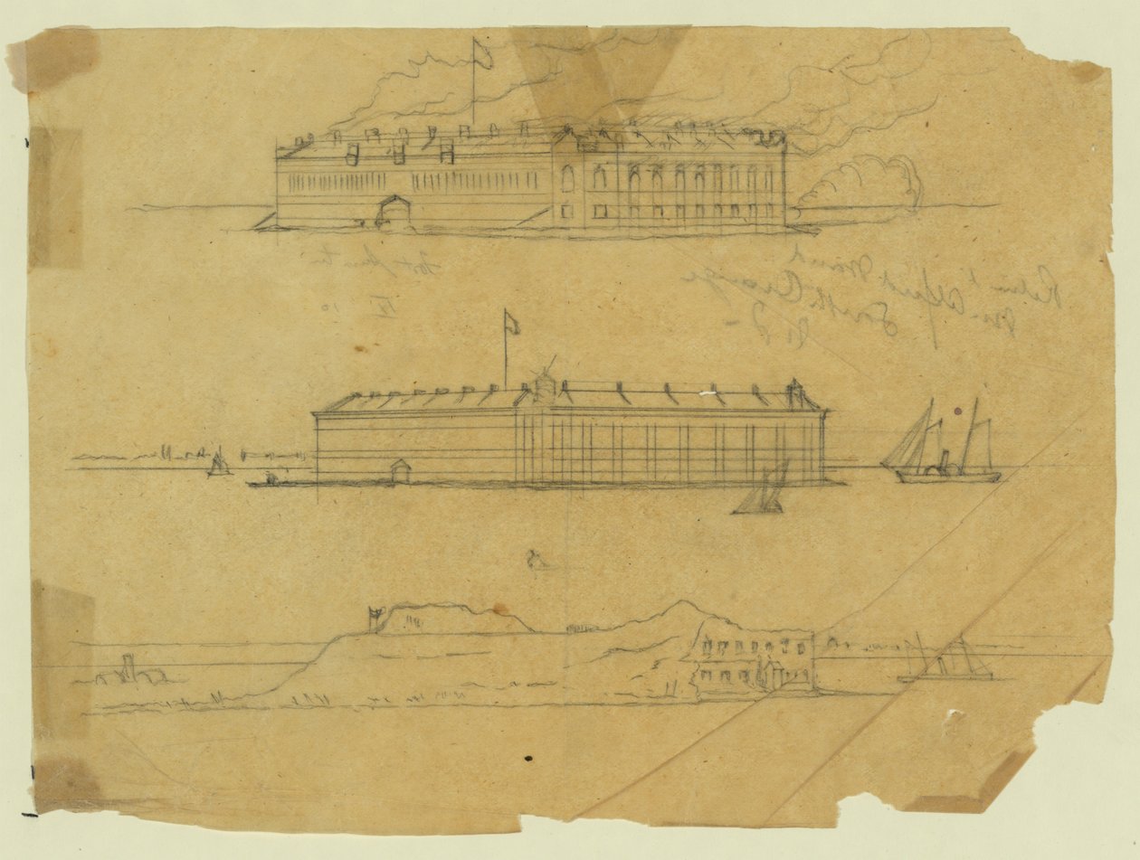 Fuerte Sumter de Alfred Rudolph Waud