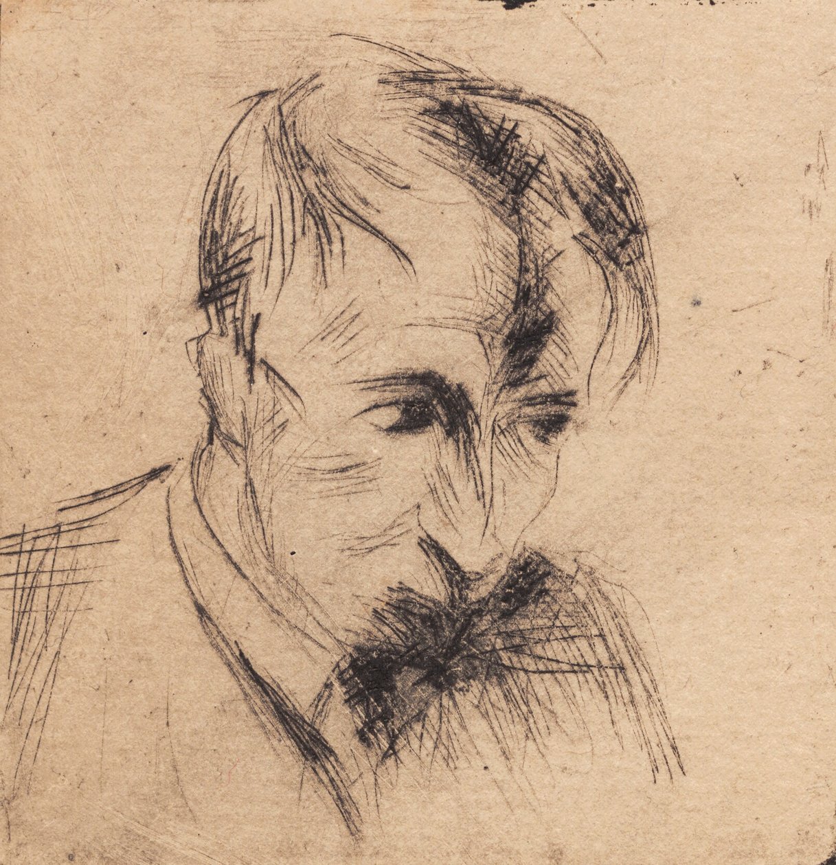 Retrato de Kaj Eistrup de Alfred Simonsen