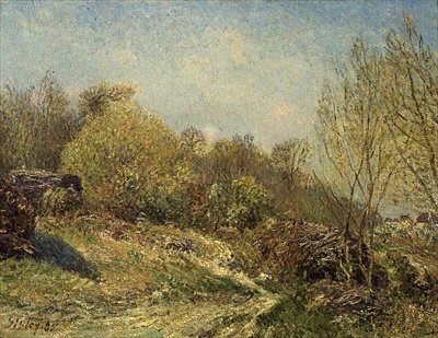 Paisaje de Alfred Sisley