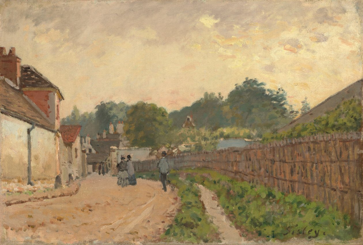 Marly-le-Roi, c.1875 de Alfred Sisley