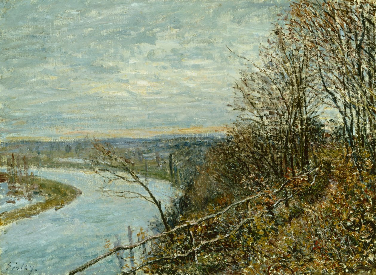 Tarde de Noviembre de Alfred Sisley