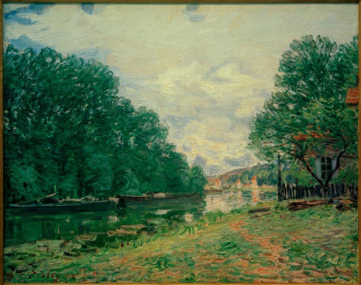 Curva del Loing de Alfred Sisley