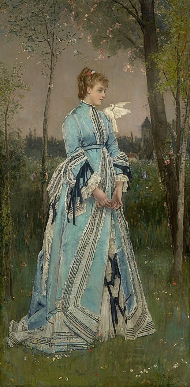 Primavera. 1877 de Alfred Emile Stevens