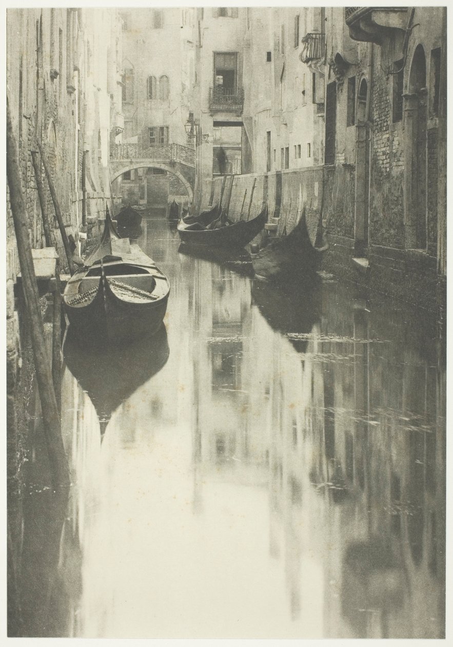 Un canal veneciano de Alfred Stieglitz