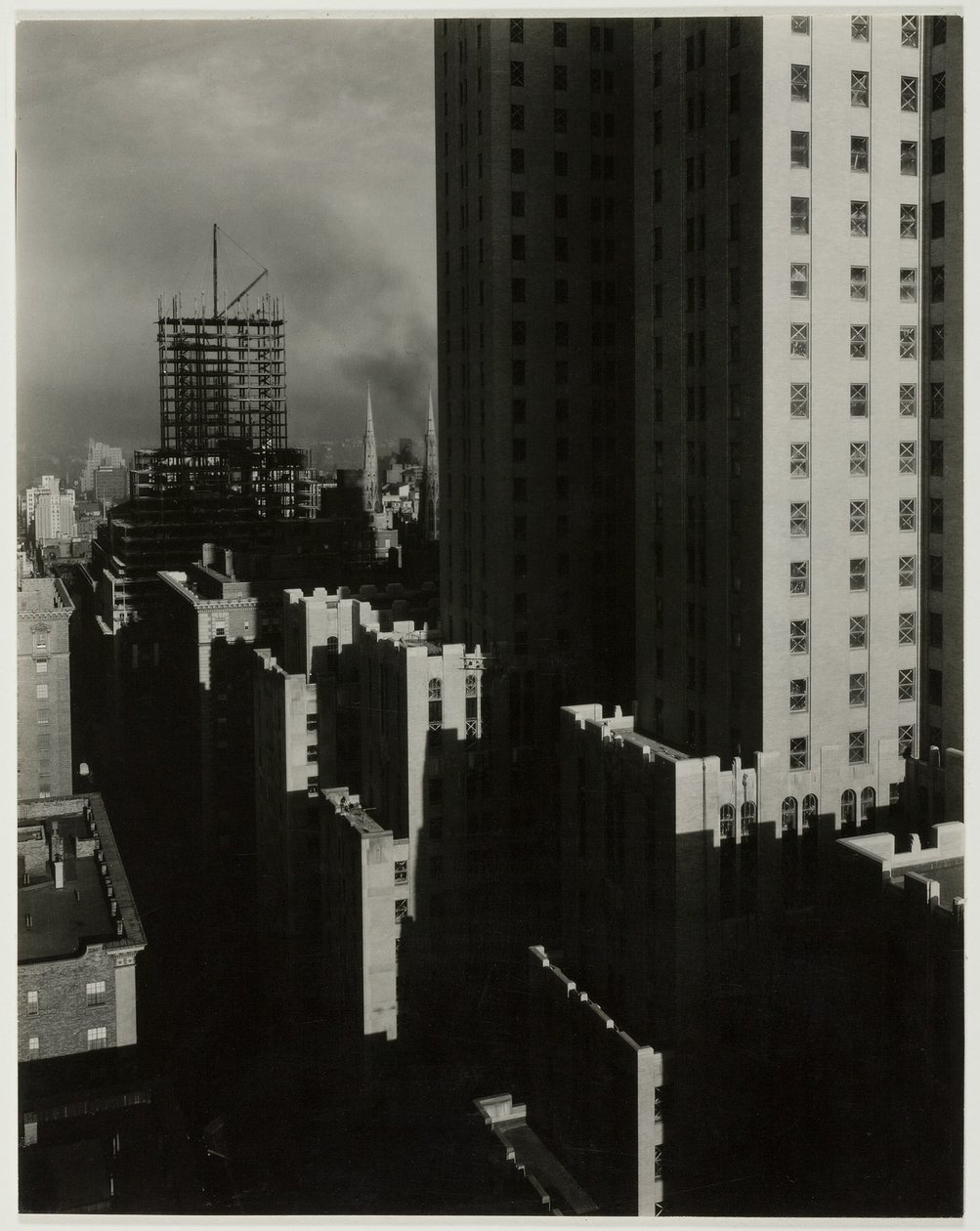 Desde mi ventana en el Shelton, Oeste de Alfred Stieglitz