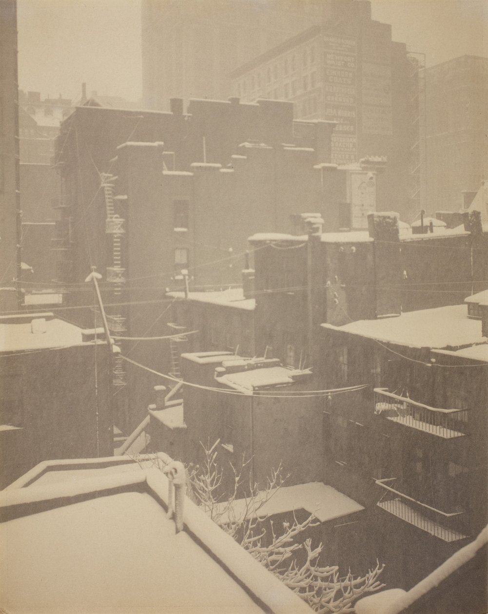 Desde la ventana trasera 291 de Alfred Stieglitz