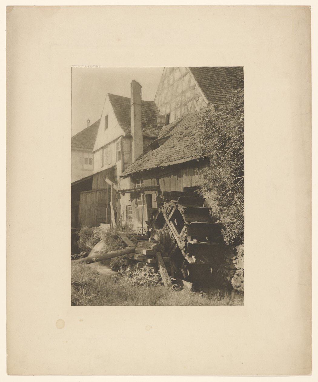 El Viejo Molino de Alfred Stieglitz