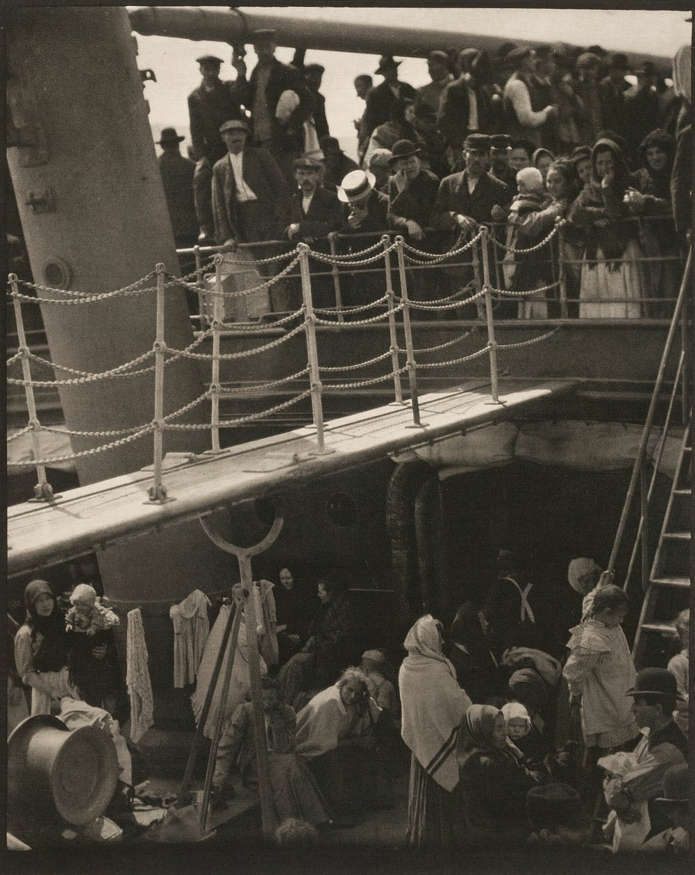 La Estiba, 1907, impreso 1915 de Alfred Stieglitz
